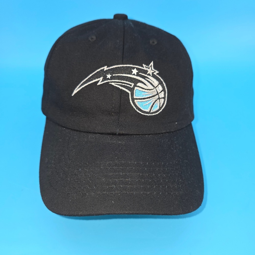 Orlando Magic NBA Basketball Hat Black Adjustable Cap Embroidered Logo